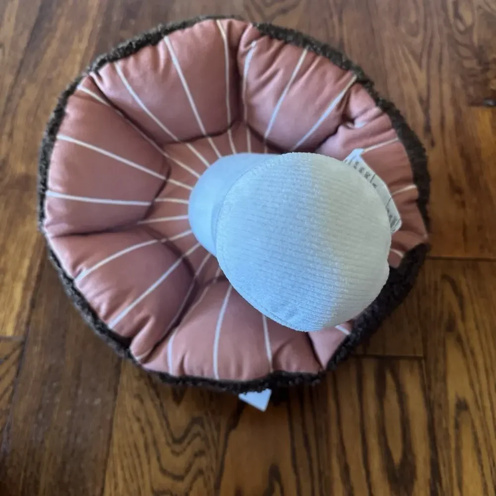 NWT Target Bullseye's Playground Mushroom Pillow Novelty Fall Decor New Release